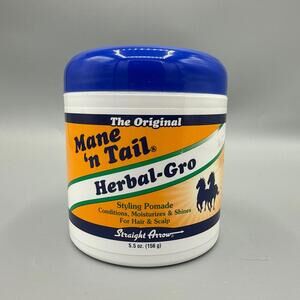 Mane 'n Tail Herbal-Gro Hair Styling Pomade, Soft Hold  5.5 Oz